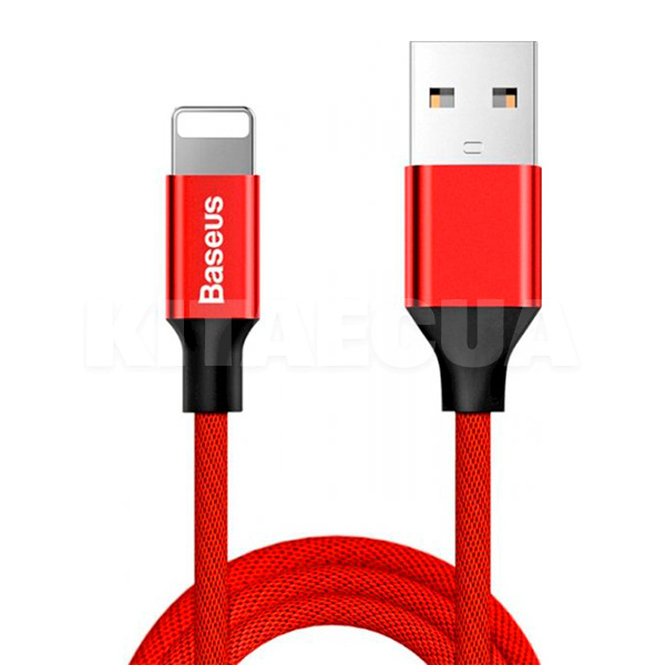 Кабель USB - Lightning 1.8м красный BASEUS (CALYW-A09)