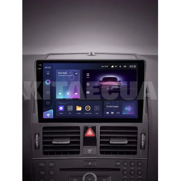Штатна магнітола CC3 2k 4+32Gb 9" Mercedes Benz C Class 3 S204 2006-2011 Teyes (36348) - 2