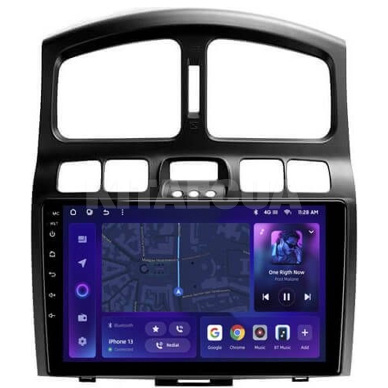 Штатна магнітола MOSS M2 4+32 Gb 9" Hyundai Santa Fe SM 2000-2012 AMS (49144)