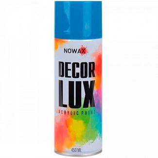 Фарба блакитна 450мл акрилова Decor Lux NOWAX