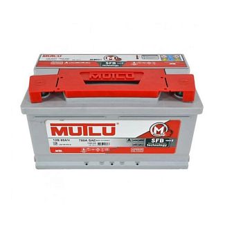 Аккумулятор автомобильный 80Ач 740А "+" справа Mutlu