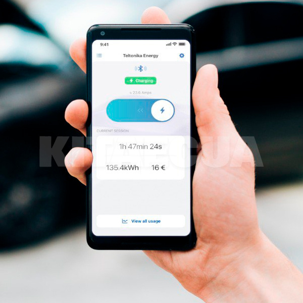 Зарядка для електромобіля Type 2 7.4 кВт 32А 1-фаза Wi-Fi/Bluetooth Teltonika (EVC1000P4011) - 6
