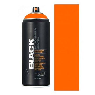 Краска 400мл матовая "чистый оранжевый" MONTANA