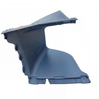 Повітропровід переднього бампера правий VAG