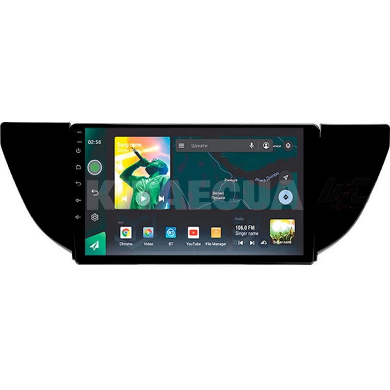 Штатна магнітола X9232 2+32 Gb 9" Geely Emgrand EC7 1 2018-2020 (F1) SIGMA4car (33354) - 2