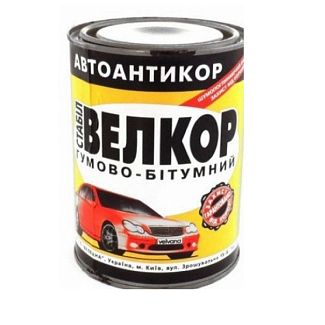 Мастика антикорозійна бітумно-каучукова 1.8кг Velvana