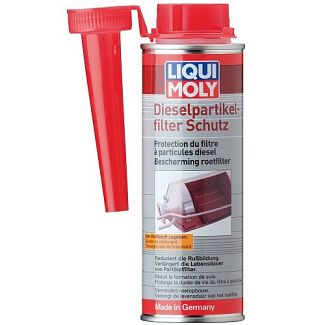Присадка в дизтопливо уменьшающая сажеобразование 250мл Diesel Partikelfilter Schutz LIQUI MOLY