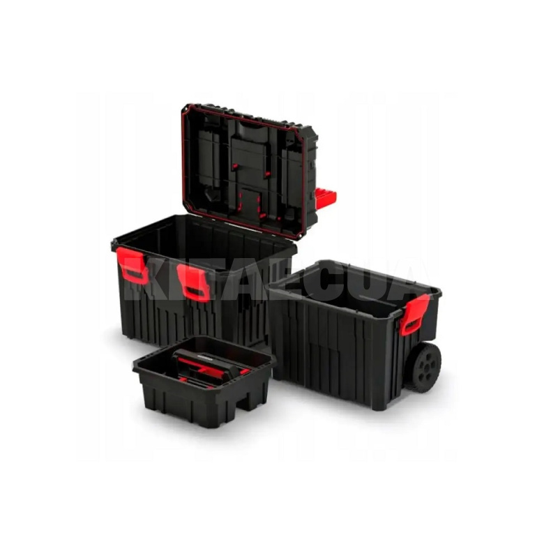 Ящик для инструментов на колесах 450х360х640 мм Heavy HAISSER (122178) - 3