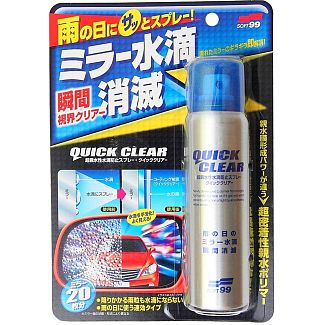 Антидождь 100мл для зеркал Quick Clear Mirror Coating SOFT99