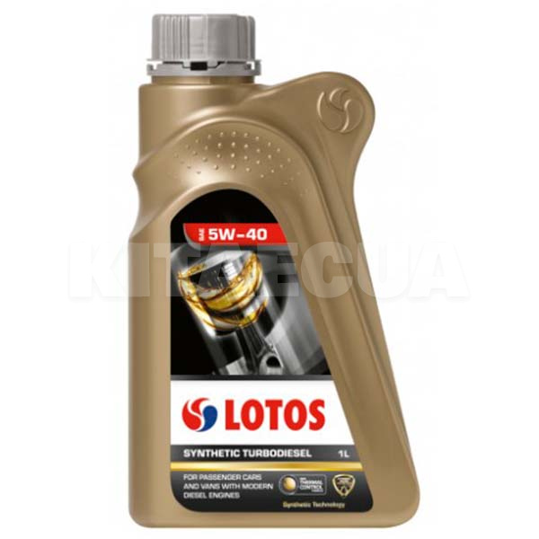 Масло моторне синтетичне 1л 5W-40 SYNTHETIC TURBODIESEL LOTOS (WF-K104E30-0H0)