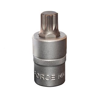 Головка торцевая с универсальной насадкой (XZN) M14 1/2" 55 мм FORCE