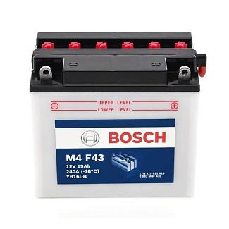 Мото аккумулятор 19Ач 240A "+" справа Bosch