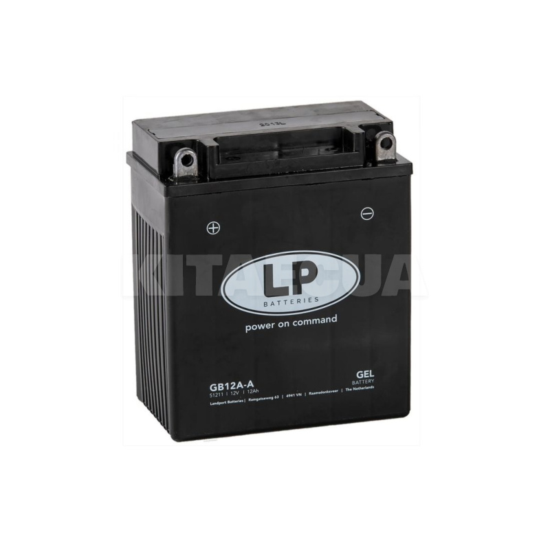 Мото аккумулятор 12Ач 170А "+" слева LP Battery (MG LB12A-A)