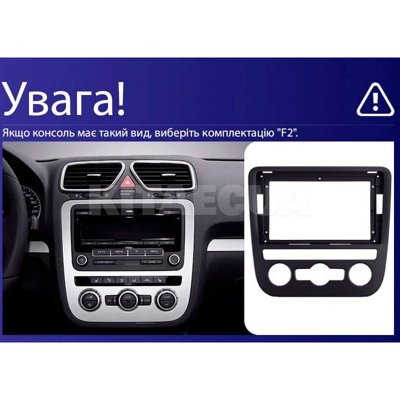 Штатна магнітола MOSS M2 4+32 Gb 9" Volkswagen Scirocco 3 Mk3 2008-2014 (F2) AMS (49563) - 3