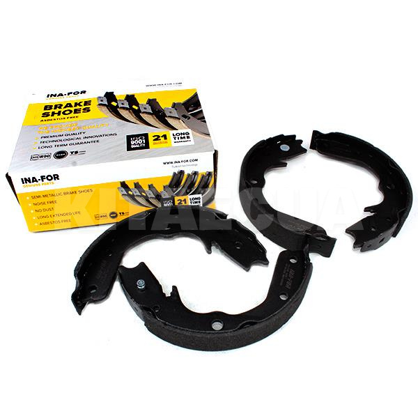 Колодки ручного тормоза (ком-кт 4 шт) INA-FOR на Great Wall HAVAL H5 (3507120-K00)