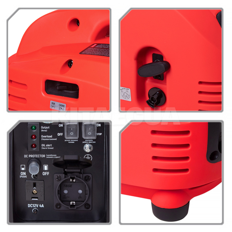 Генератор бензиновый 1.5 кВт VOIN (DV-1500i) - 2