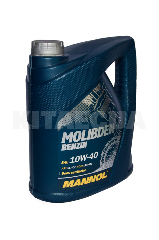 Масло моторне Напівсинтетичне 4л 10W-40 Molibden Mannol (MN7505-4) - 2