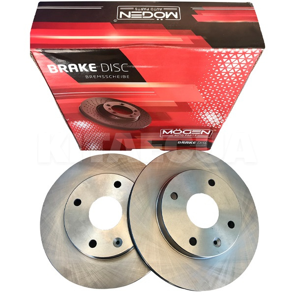 Диск тормозной передний (комплект 2шт) MOGEN на Chery CROSSEASTAR (B11-3501075) - 3