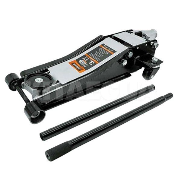 Домкрат гідравлічний підкатний до 3т (75мм-500мм) EL 350007 ELEGANT (18273-ELEGANT) - 2