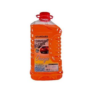 Омыватель зимний STANDARD -20С Orange 4л Дорожня карта