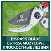 Секатор садовий контактний 18 мм VERTO (TP15G207)