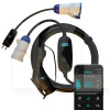Зарядка для электромобиля 7.4 кВт 32А 1-фаза Type 1 (американское авто) Portable Smart SPARKS на Все для электромобилей Подбор по авто (PS32T1)