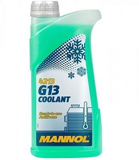 Антифриз зеленый 1л G13 -40°C Mannol