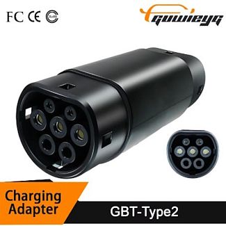 Переходник Guwieyg 7.4 кВт 32А 1-фаза GB/T AC (станція) - Type 2 (европейское авто) GUWIEYG