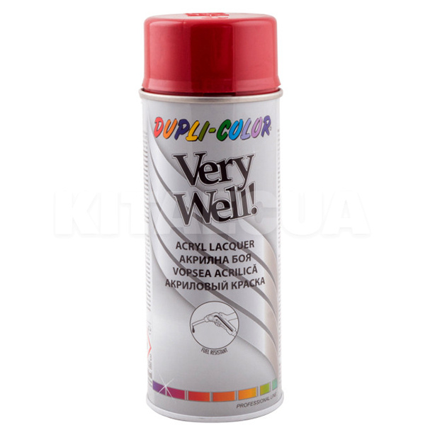 Фарба-емаль універсальна 400мл Ral 3003 рубіново-червона Very Well Dupli Color (VW30030-DUPLI-COLOR)