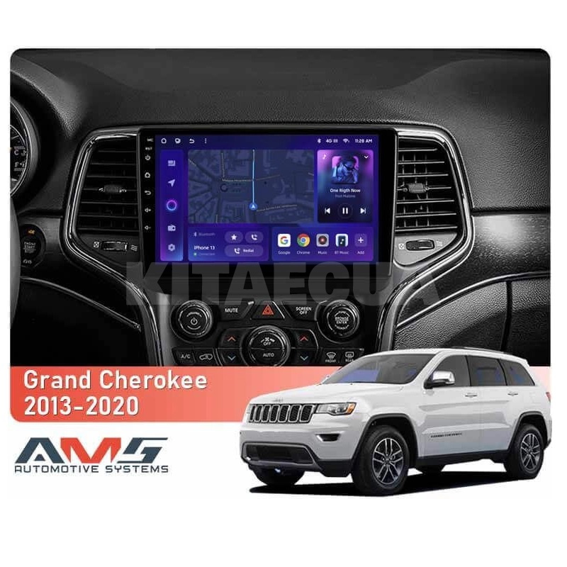Штатна магнітола MOSS M3 4+32 ГБ 9" Jeep Grand Cherokee WK2 2013-2020 (F1) AMS (50036) - 2