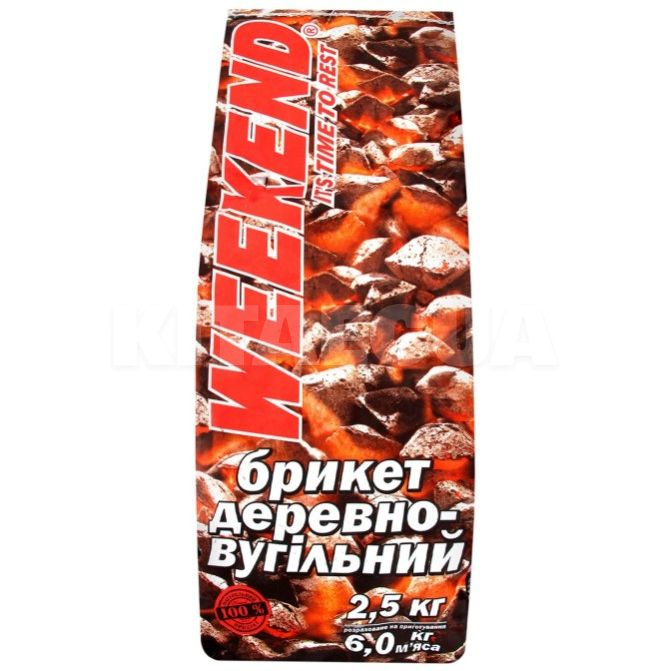 Брикеты древесные 2.5 кг Weekend (DB25)