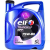 Масло трансмиссионное синтетическое 5л 75W-80 Tranself NFP ELF (158489)