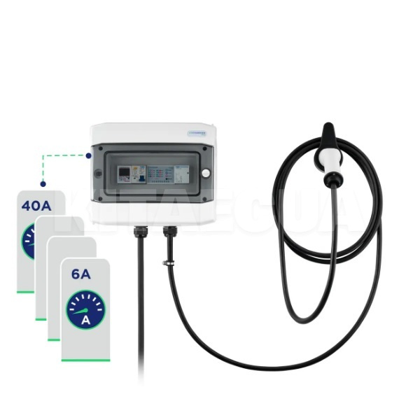 Зарядка для электромобиля Type Tesla 9.2 кВт 40A 1-фаза UACHARGER (СHS-WL220941-21)