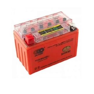 Мото аккумулятор 9Ач 135А "+" слева с индикатором заряда Outdo