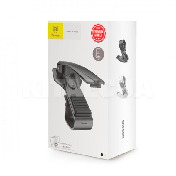 Автомобильный держатель на торпедо с зажимом black BASEUS (SUDZ-01)