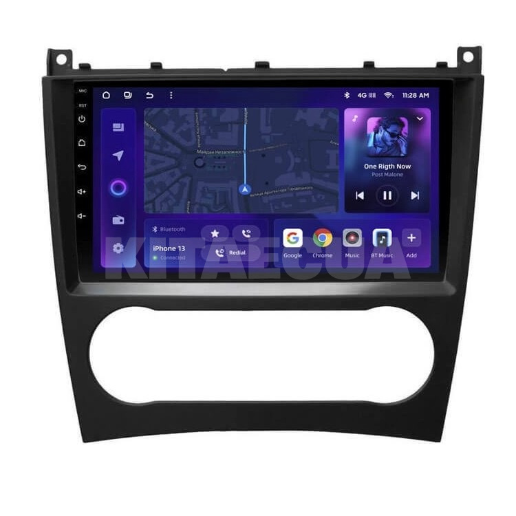 Штатна магнітола MOSS M3 4+32 ГБ 9" Mercedes Benz C-Class W203 2004-2011 AMS (50153)