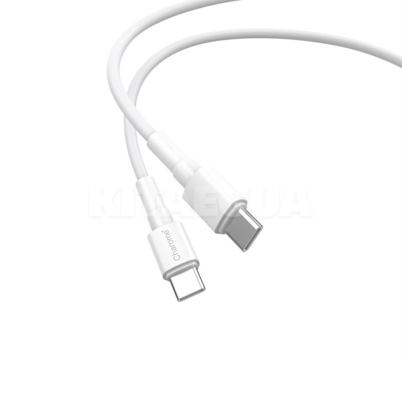 Кабель Type-C - Type-C 5A C21-04 1м белый CHAROME (6974324910533)