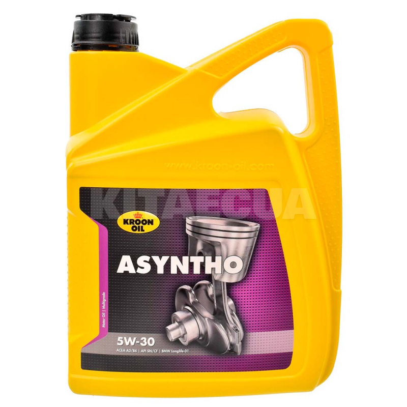 Масло моторное ASYNTHO 5л 5W-30 синтетическое KROON OIL (20029)