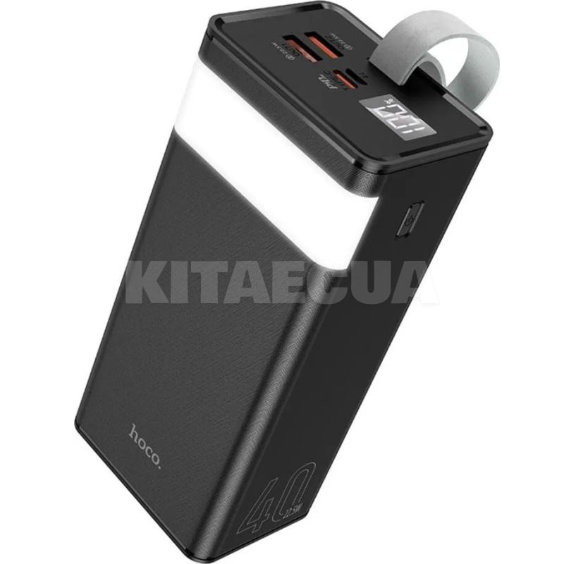 Повербанк J86 Powermaster 40000mAh 22.5W черный HOCO (6931474759214)