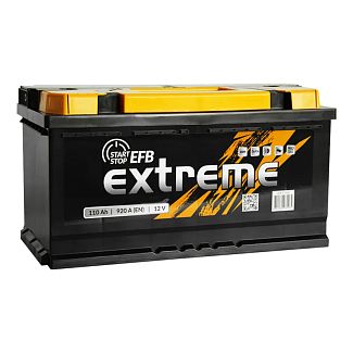 Аккумулятор автомобильный 110Ач 920А "+" справа EXTREME