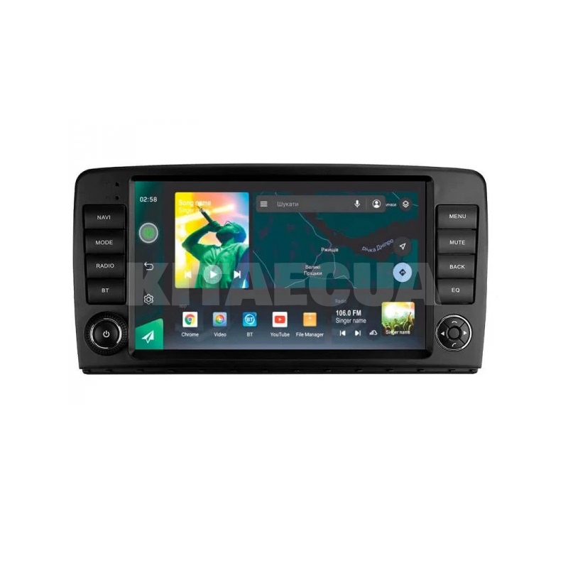 Штатна магнітола X9232 2+32 Gb 9" Mercedes Benz R-Class R320 2005-2017 button (F2)(L1) SIGMA4car (38617)