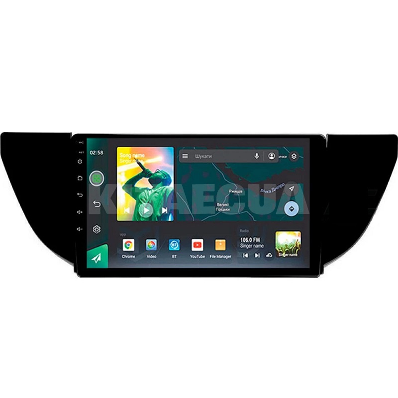 Штатная магнитола X9464 4+64 ГБ 9" Geely Emgrand EC7 1 2018-2020 (F1) SIGMA4car (33345)