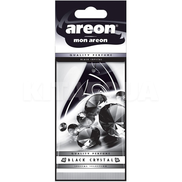 Ароматизатор сухой листик "чёрный кристалл" Mon Black Crystal AREON (MA23-Areon)