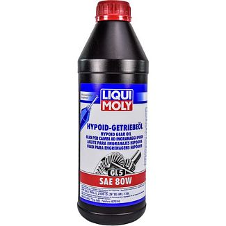 Масло трансмісійне мінеральне 1л 80W Hypoid-Geriebeoil LIQUI MOLY