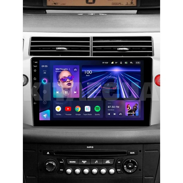 Штатна магнітола CC3 4+32 Gb 9" Citroen C-Triomphe 2004-2014 Teyes (46425) - 2