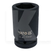 Головка торцева ударна 6-гранна подовжена 36 мм 1" 90 мм YATO (YT-1179)