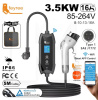 Зарядка для электромобиля Type 1 3.7 кВт 16А 1-фаза Flying Cat Wi-fi FEYREE (FY3.5-16-1PH-TP1-F9-C5)