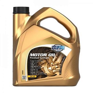 Масло моторное синтетическое 4л 5w-40 Premium Synthetic MPM