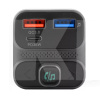 Автомобильное зарядное устройство 36W 2USB+Type-C FM Launcher Luxor SE PROOVE (593020010)