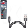 Кабель USB - microUSB 3А CC-1801M 1м черный VOIN (CC-1801M BK)